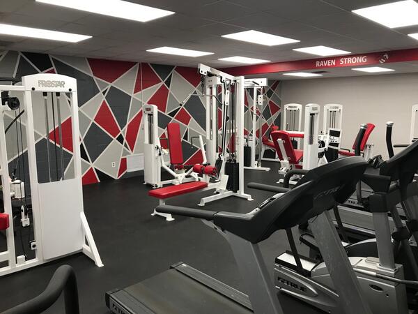 Wide View Image Featuring the Equipment Located in the Wellness Center
