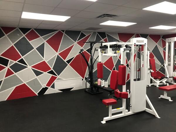 Another Wide View of the Equipment Located in the Wellness Center